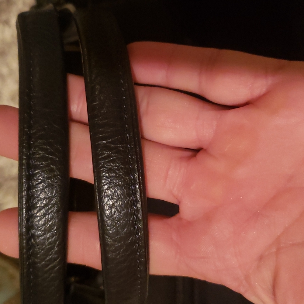 Coach Mickie satchel and wallet in suede - Picture 8 of 8